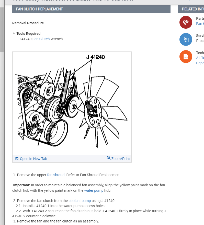 Remove Radiator Fan How to Remove Radiator Fan From 99 Chevy