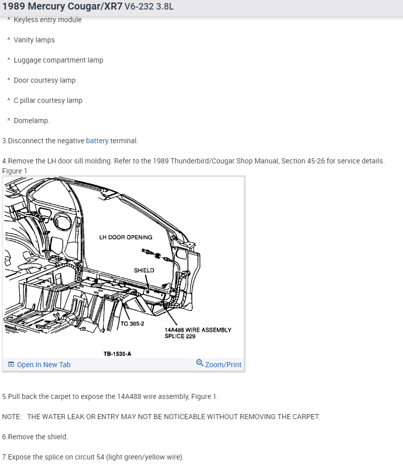 Dash Gauges Do Not Light Up No Dash Illumination of Gauges.