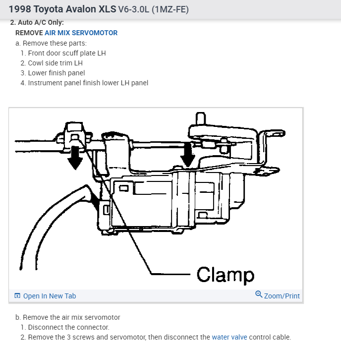 Blend Door Actuator Not Working Hello. I Have the Car Listed