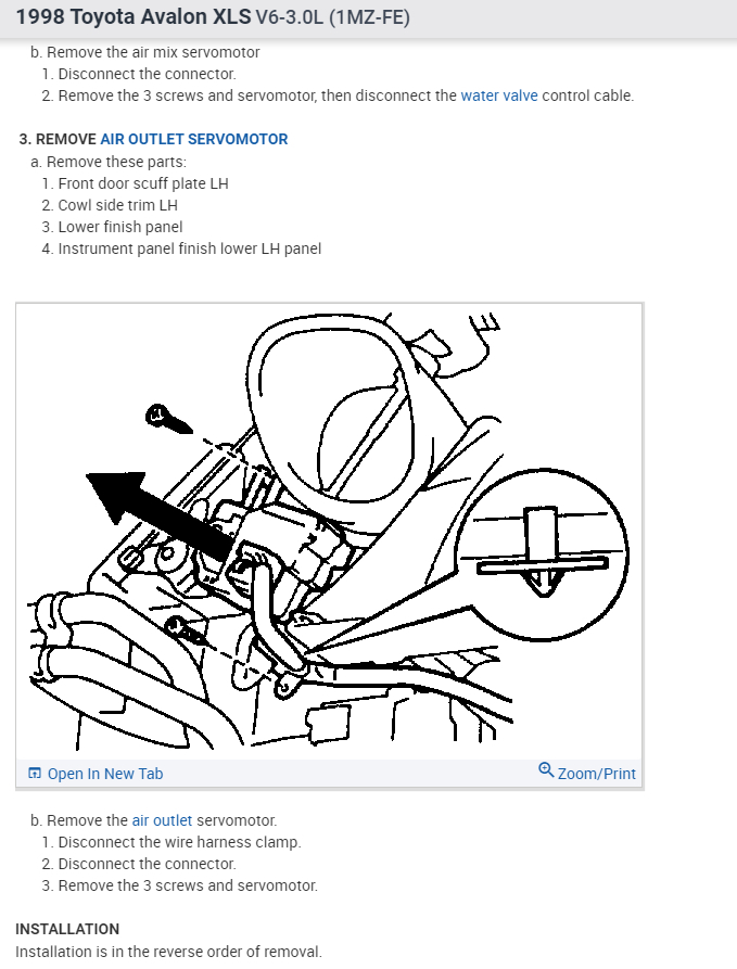Blend Door Actuator Not Working Hello. I Have the Car Listed