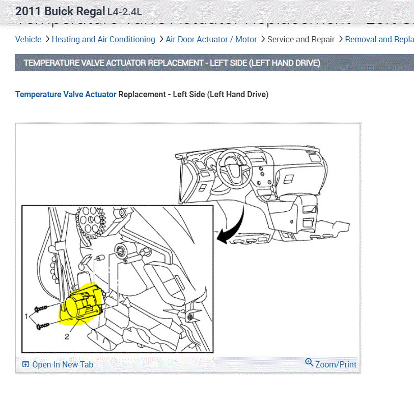 Heater Not Working Properly on Driver's Side Only