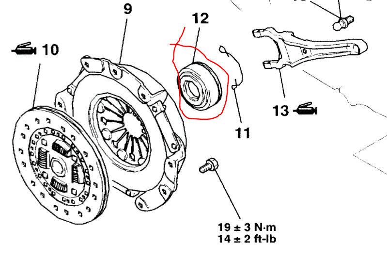 Clutch Not Engaging Properly Just Put in a New Clutch Fork Along