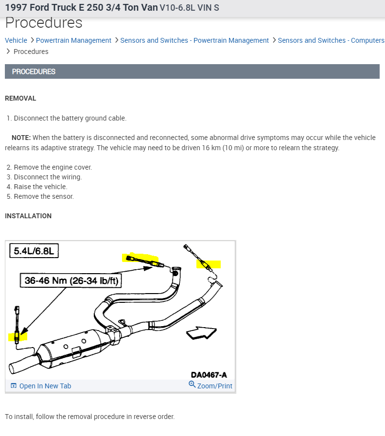 Where Is the Oxygen Sensor Located? Black Smoke From Tailpipe.
