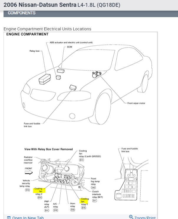 Engine Cooling Fan System Not Working My Engine Cooling Fan Only