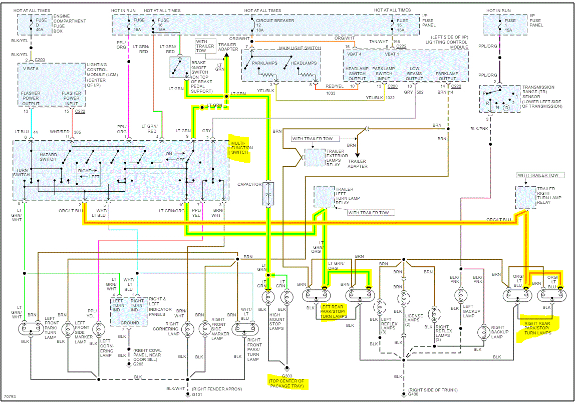 Taillights Not Working All My Lights Work, When I Turn on the