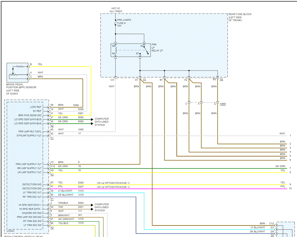 Driver Side Rear Taillight/brake Light and Turn Signal Not Working
