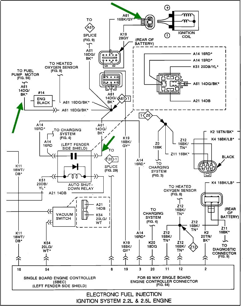 Fuel Pump Not Working Put in a New ASD Auto Relay, Fuel Pump Is