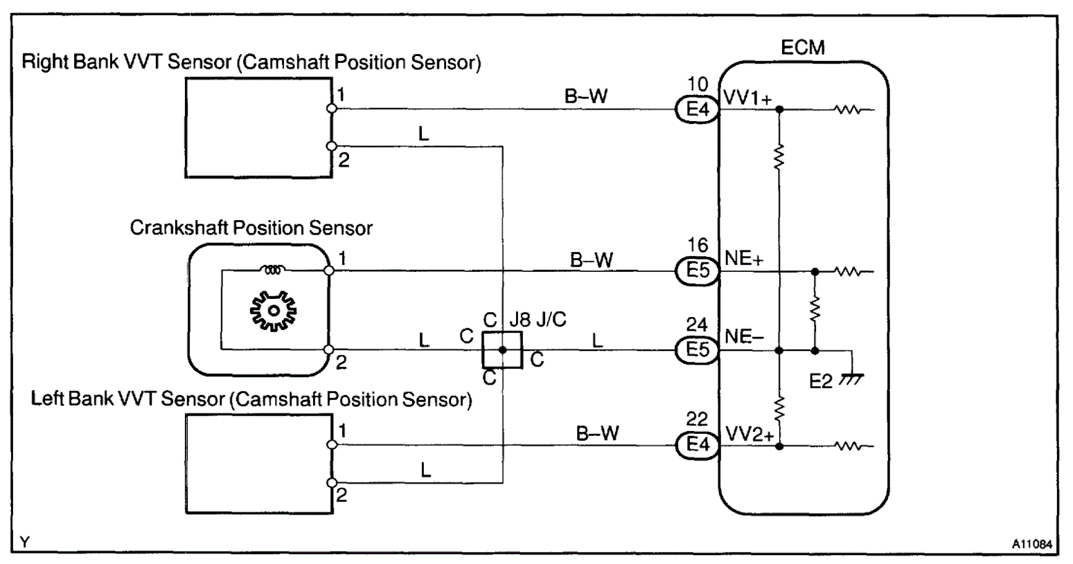 Code P0340 Camshaft Position Sensor Circuit Low Bank 1 Circuit 2...