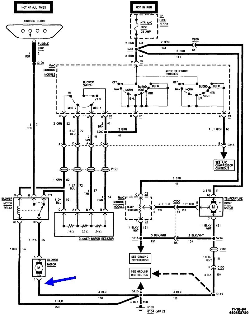 Heater/ AC Blower Motor Not Working Properly