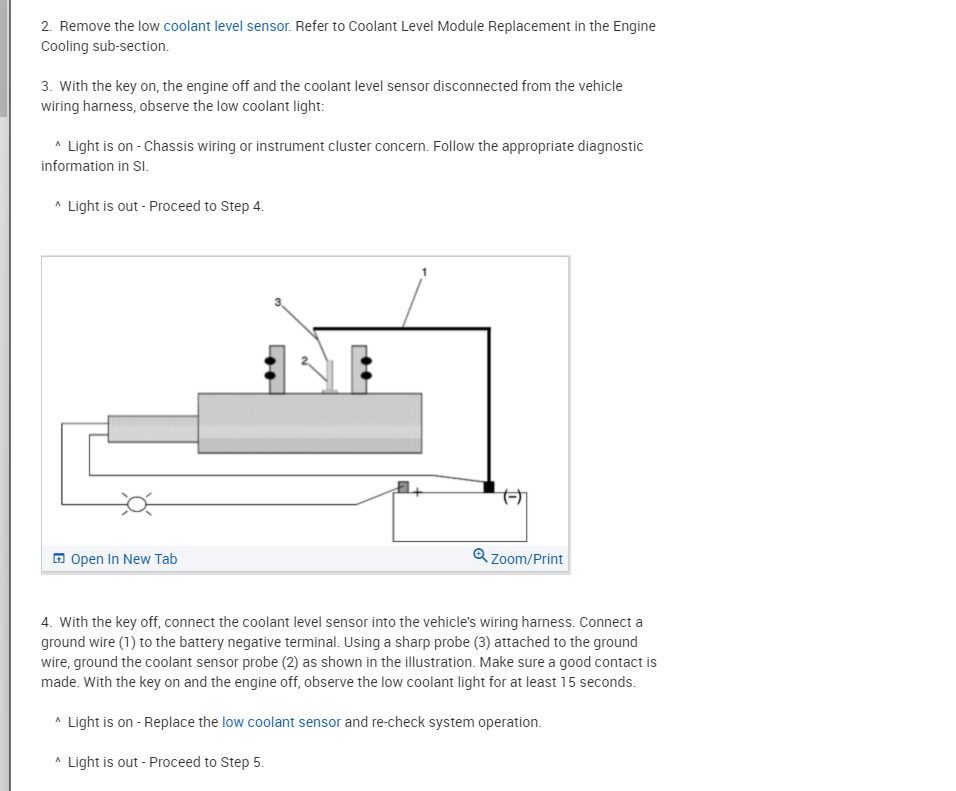 Low Coolant Warning Light Comes On Low Coolant Light Comes on but...