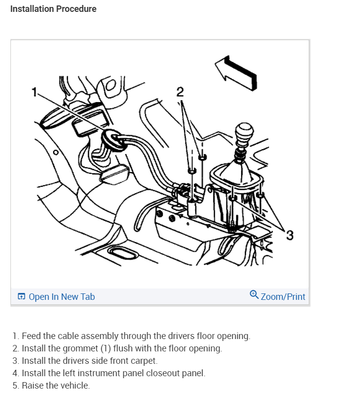 Manual Transmission Linkage Problems
