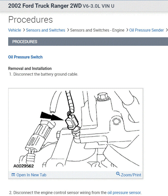 Oil Gauge Flickering at Times Occurs When It Is Warm and Stopped