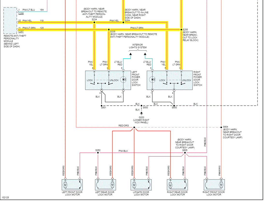 Door Locks Not Working the Power Locks Quit Working; the Driver