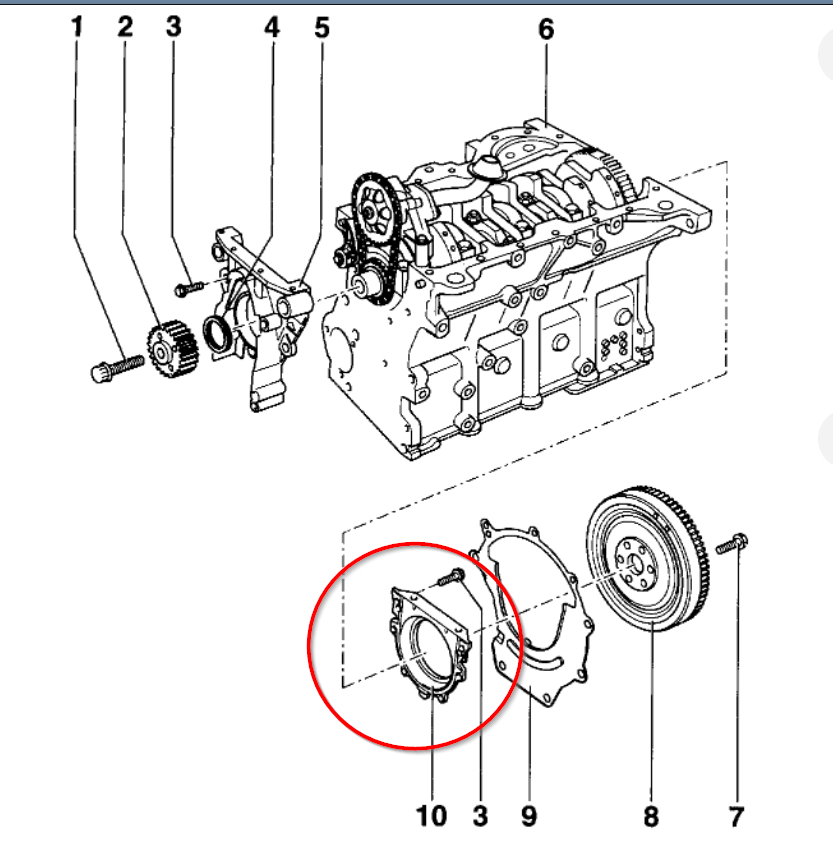 Rear/Crankshaft Oil Seal Replacement Instructions Need