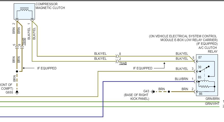 A/C Compressor Relay Diagram Needed I'm Searching for the...