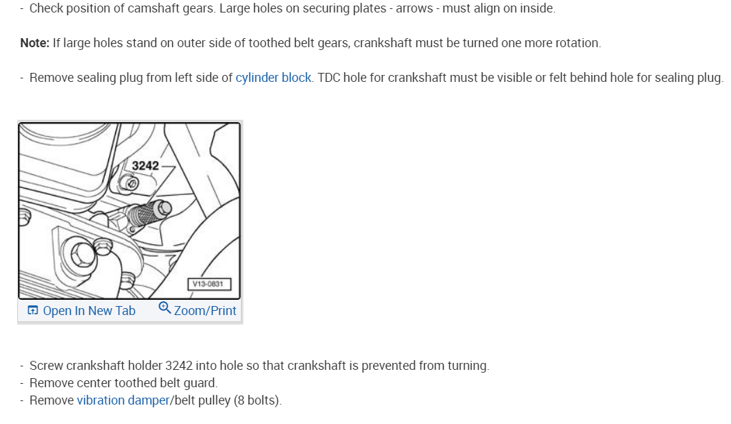 Timing Is Off After An Accident a Couple Weeks Ago My Daughter