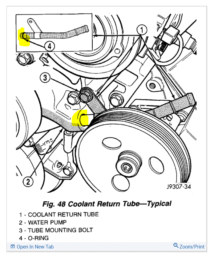 Water Pump Bypass Hose That Darn Metal Tube That Goes Into the
