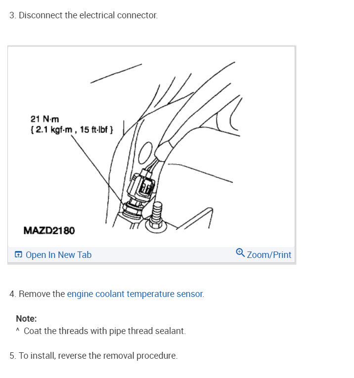 Where Is the Coolant Temperature Sensor Located?