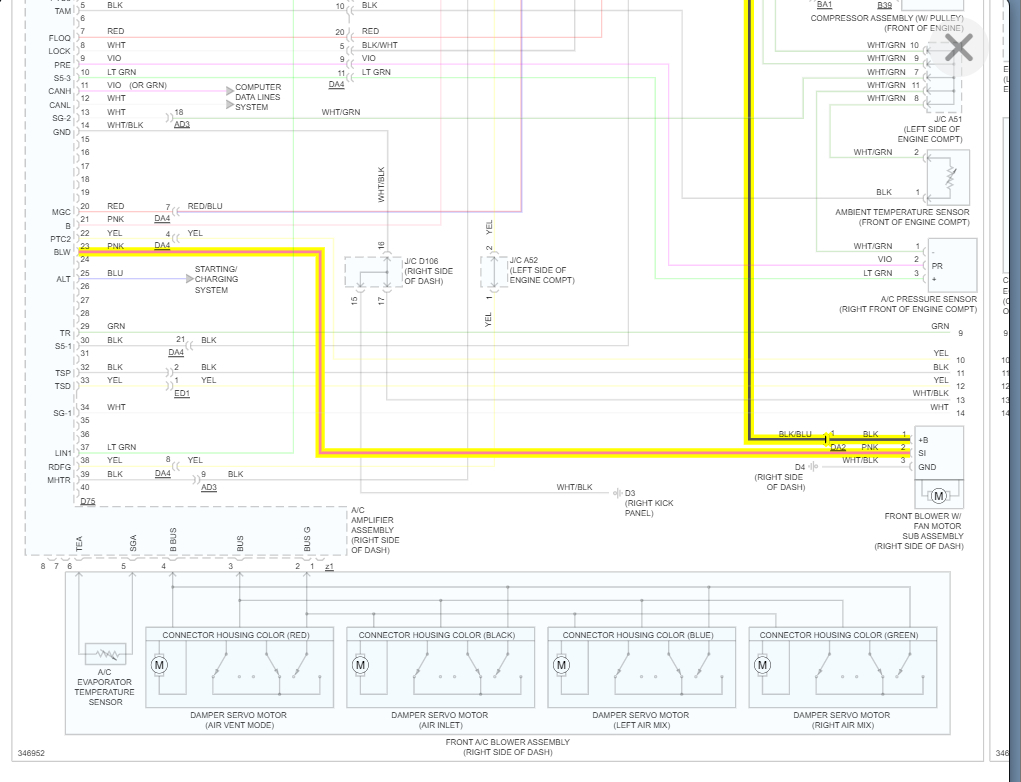 Highspeed Blower Not Working My Van Has the Manual Climate