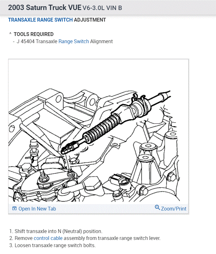 Transmission Not Shifting Properly if I Put the Car in Drive, It&...