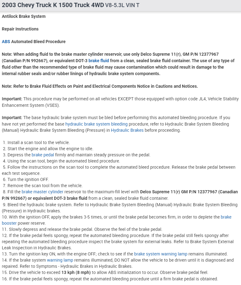 Brakes Go to Floor I Put New Calipers and Lining on Rear Bleed