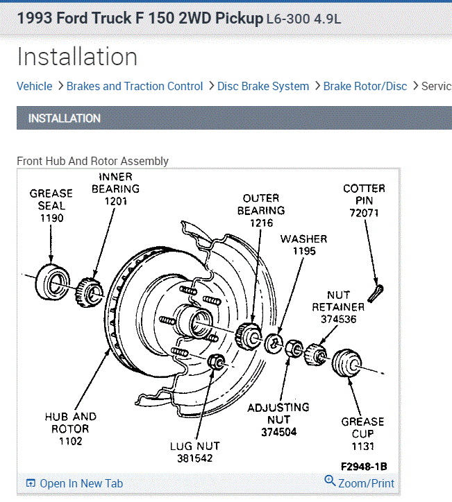 Ratcheting Spindle Nuts, Manual Hubs, Dana 44 Ttb