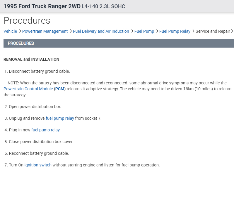 Fuel Pump Not Working Would the ICM, RPM, or PCM Keep My Fuel