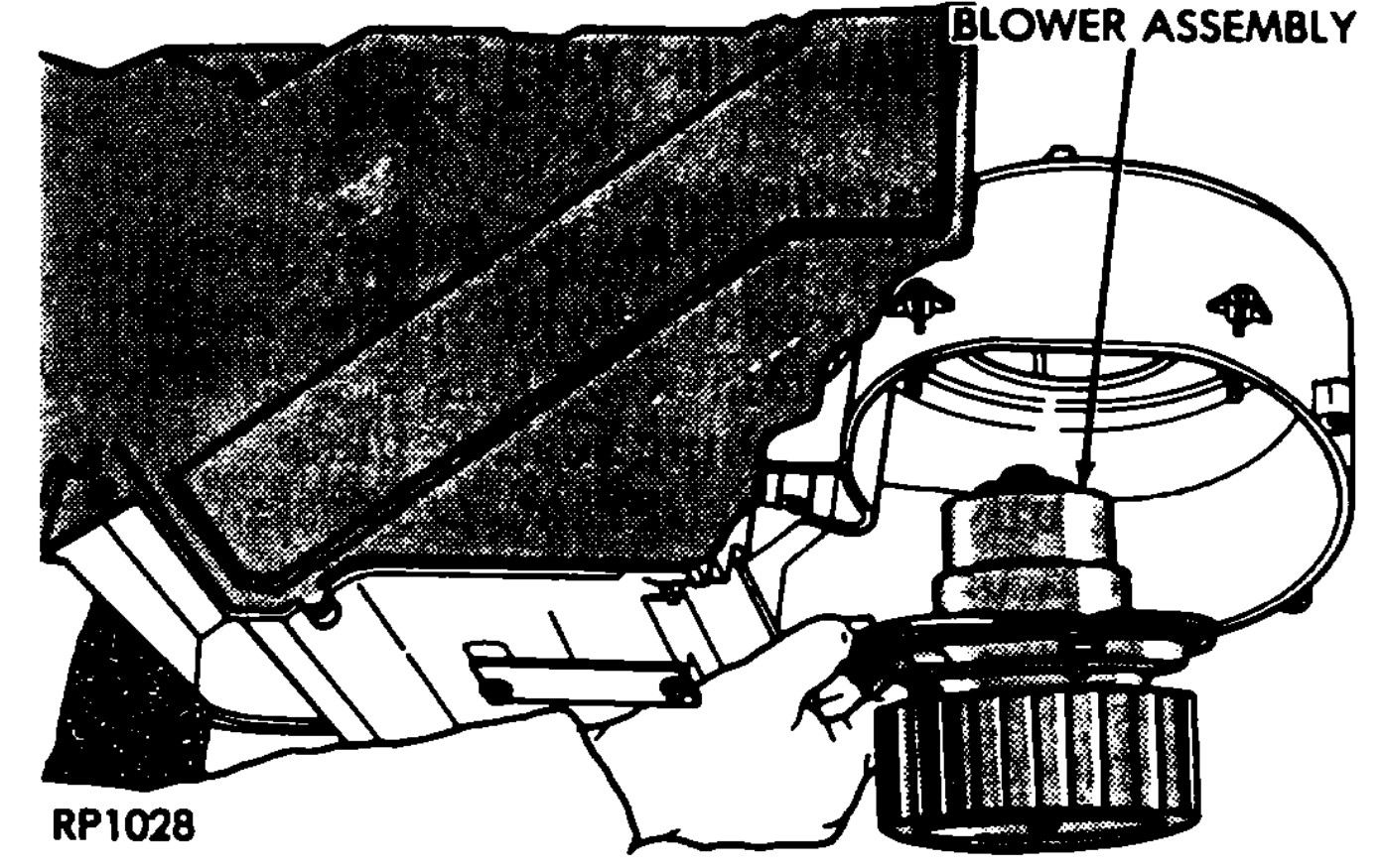 Where Is the A/C and Heater Blower Motor Located?