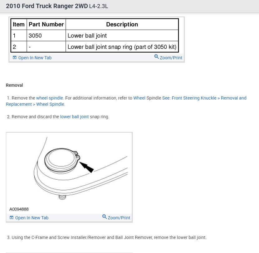 Ball Joint Repair Cost I Need Upper and Lower Ball Joint Repair.