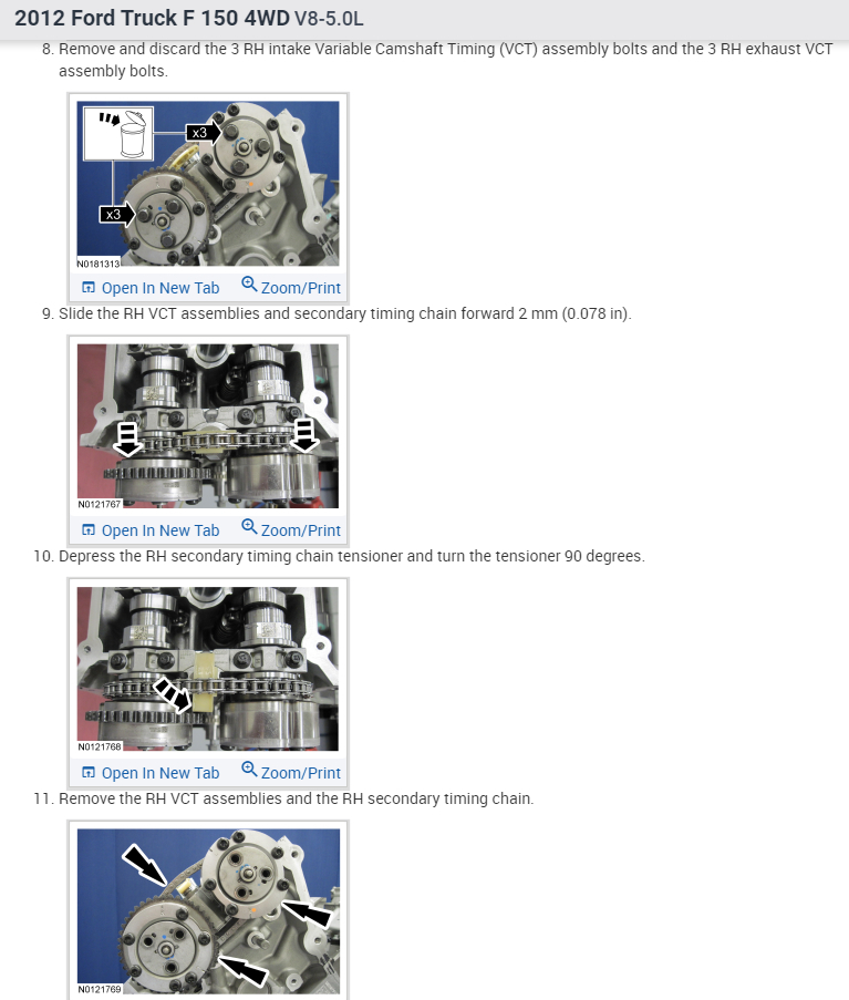 Timing Chain Removal Instructions Needed I Need the Process on