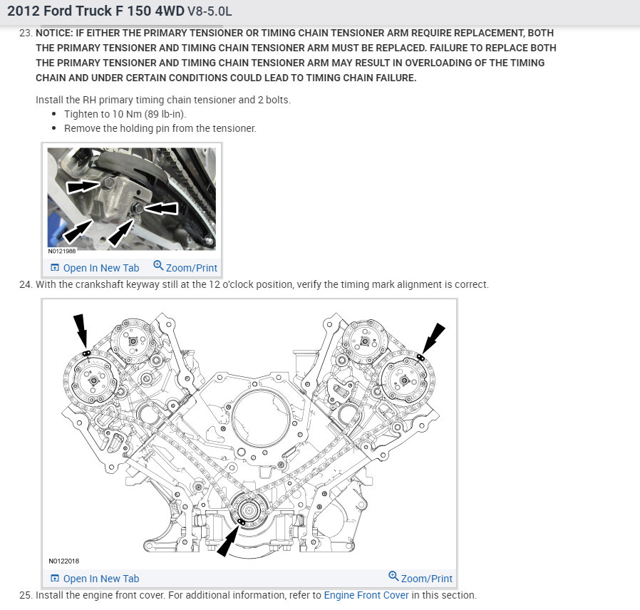 Timing Chain Removal Instructions Needed I Need the Process on