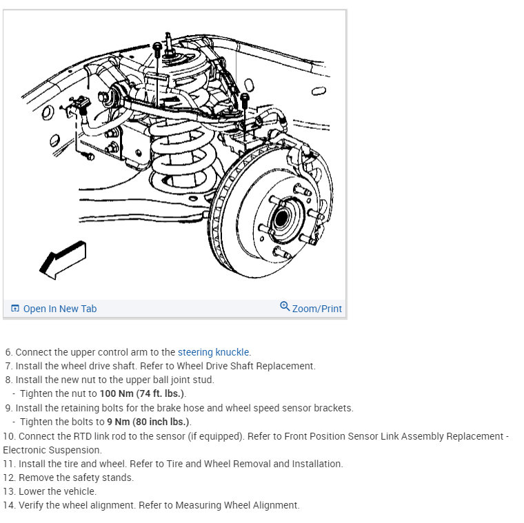 Replacing the Control Arms, Tie Rods, Idlers, I Need Instructions...