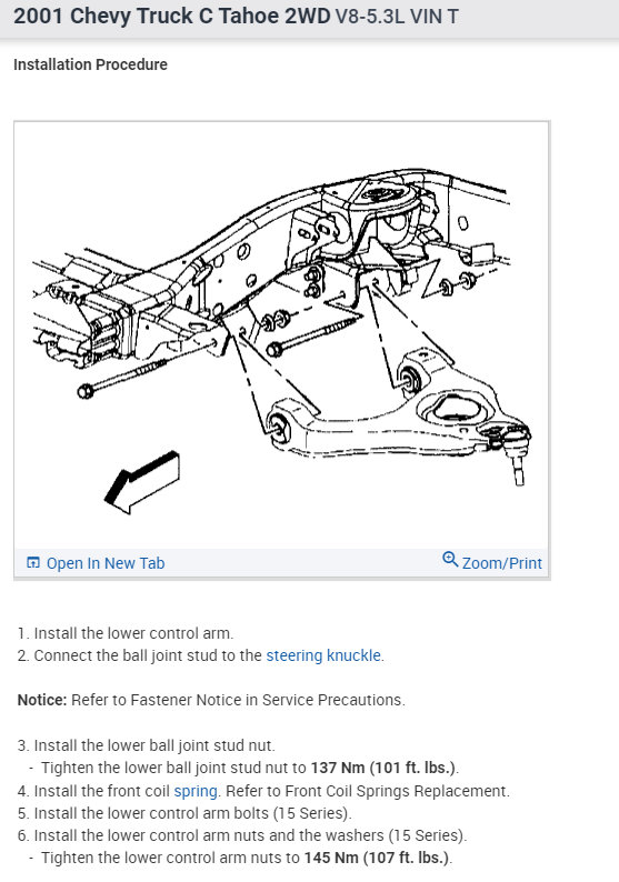 Replacing the Control Arms, Tie Rods, Idlers, I Need Instructions...