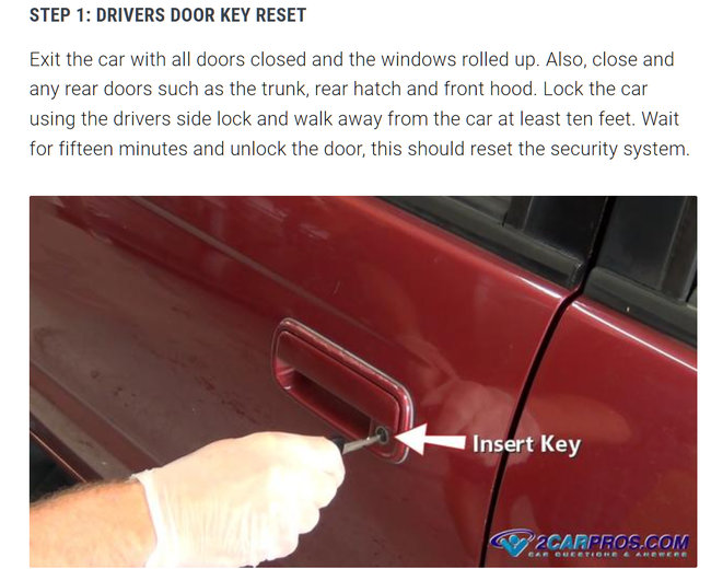 How Can I Permanently Disable the Car Alarm?