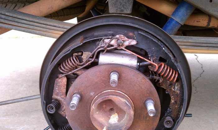 Rear Brakes: I Am Having a Problem with My Rear Brake Drum. Well