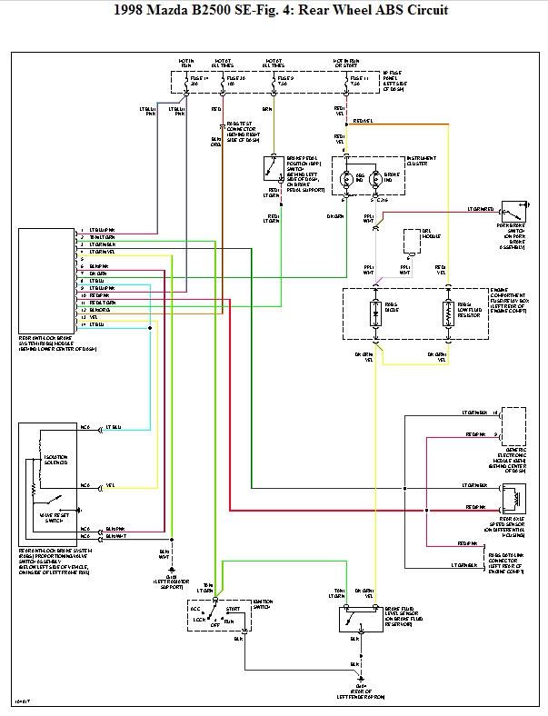 Mazda Bravo B2500 Wiring Diagram - Wiring Diagram