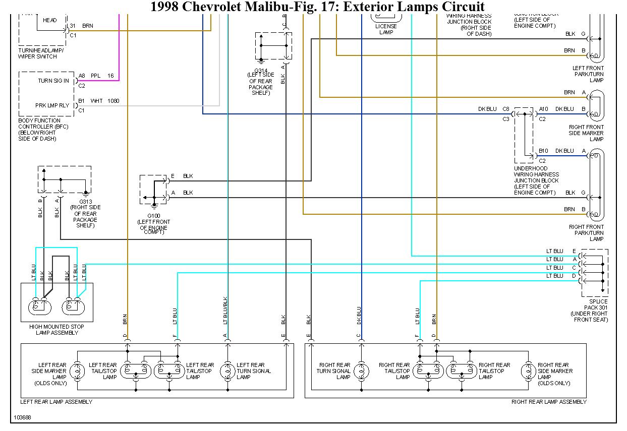 Ford Tail Light Wiring Diagram For Dummy