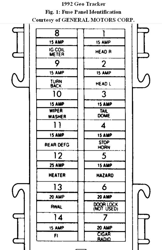 [DIAGRAM] Starter Wiring Diagram 1997 Geo Tracker FULL Version HD