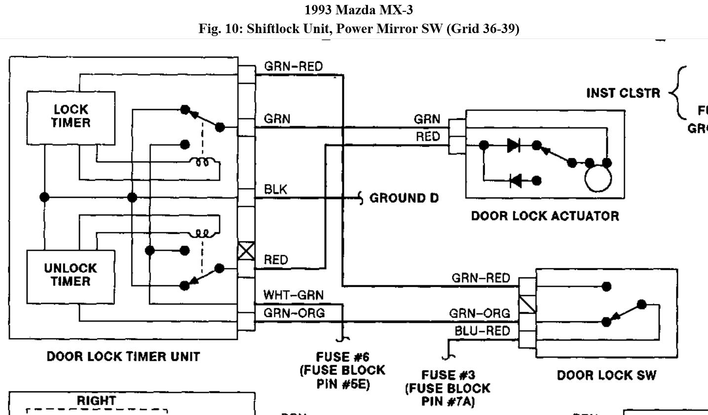 Central Power Door Lock Wiring Diagram from www.2carpros.com