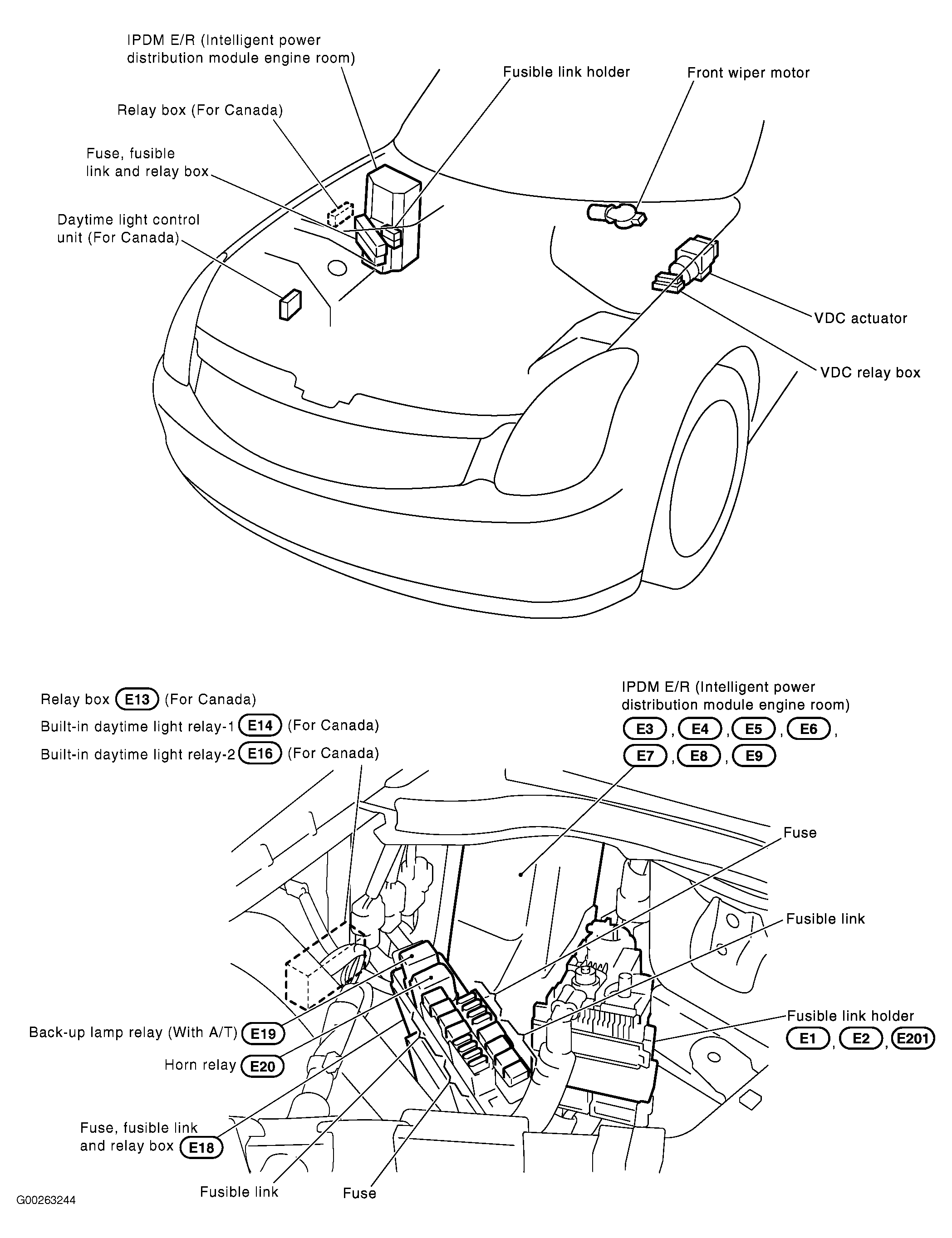 2005 Infiniti G35 Fuse Box Location - Wiring Diagram