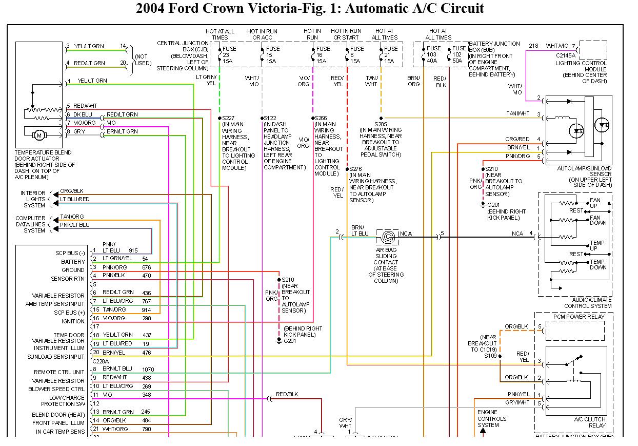 95 Crown Victorium Spark Plug Wire Diagram