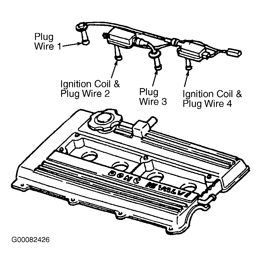 Spark Plug Diagram  Spark Plug Wiring Diagram For A 2 4