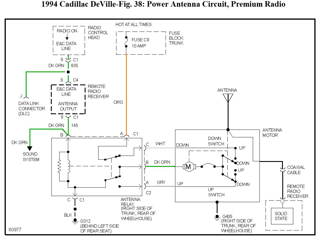 Cadillac Power Seat Wiring Diagram