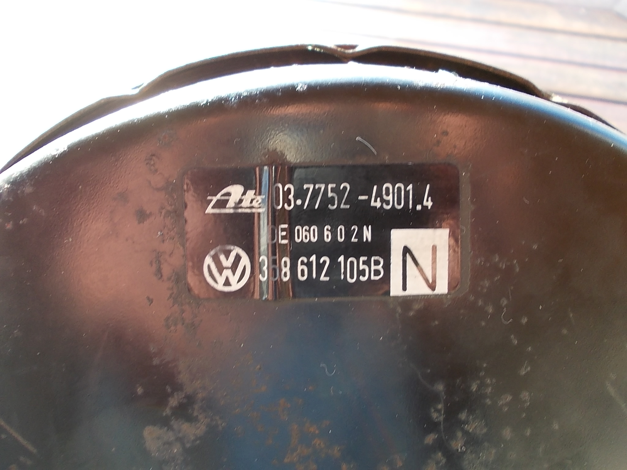 Master Cylinder Was Leaking Fluid Into Booster. I Fitted New