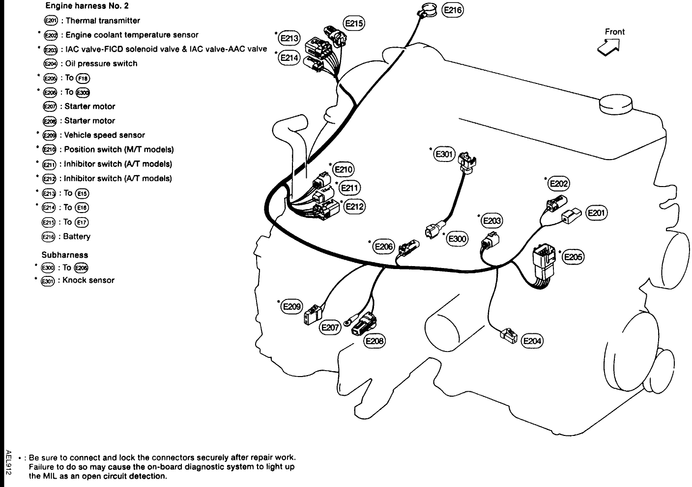 2000 nissan maxima wiring harness