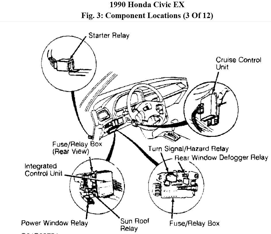 Honda civic схема
