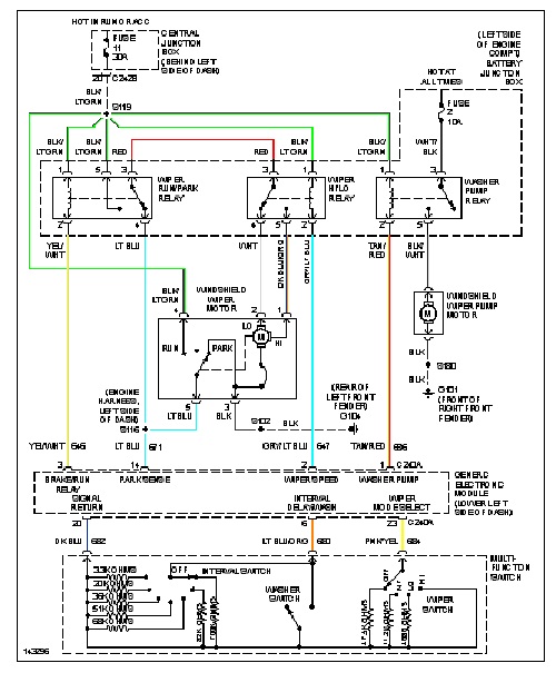 ford ranger starter wiring diagram