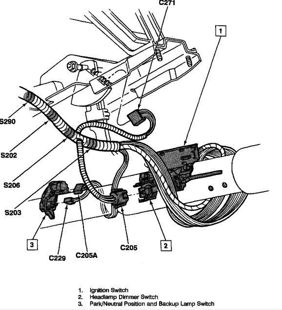 27 2001 Chevy Silverado Neutral Safety Switch Wiring Diagram - Wire