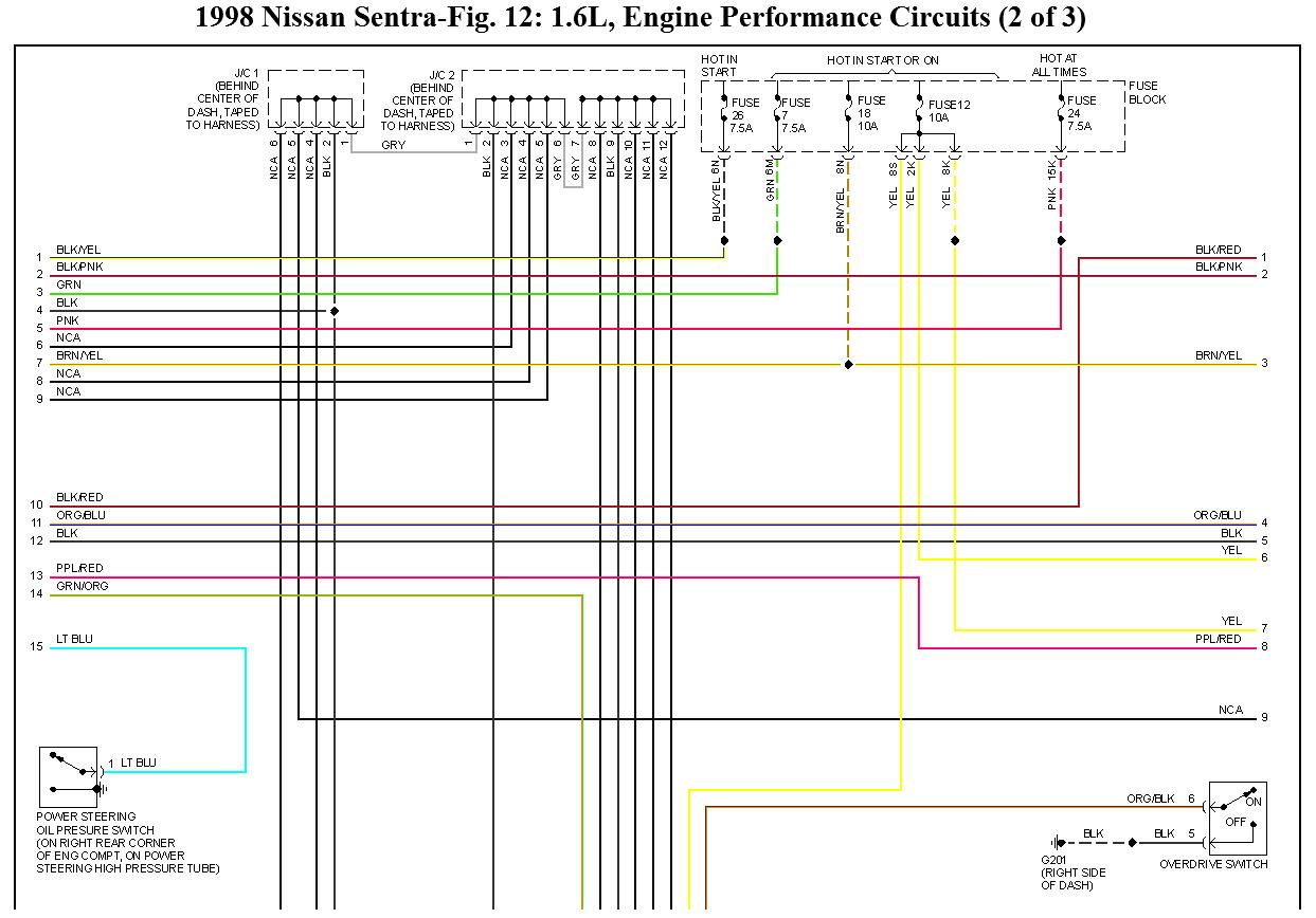 Nissan Sentra Ecm Wire Diagram