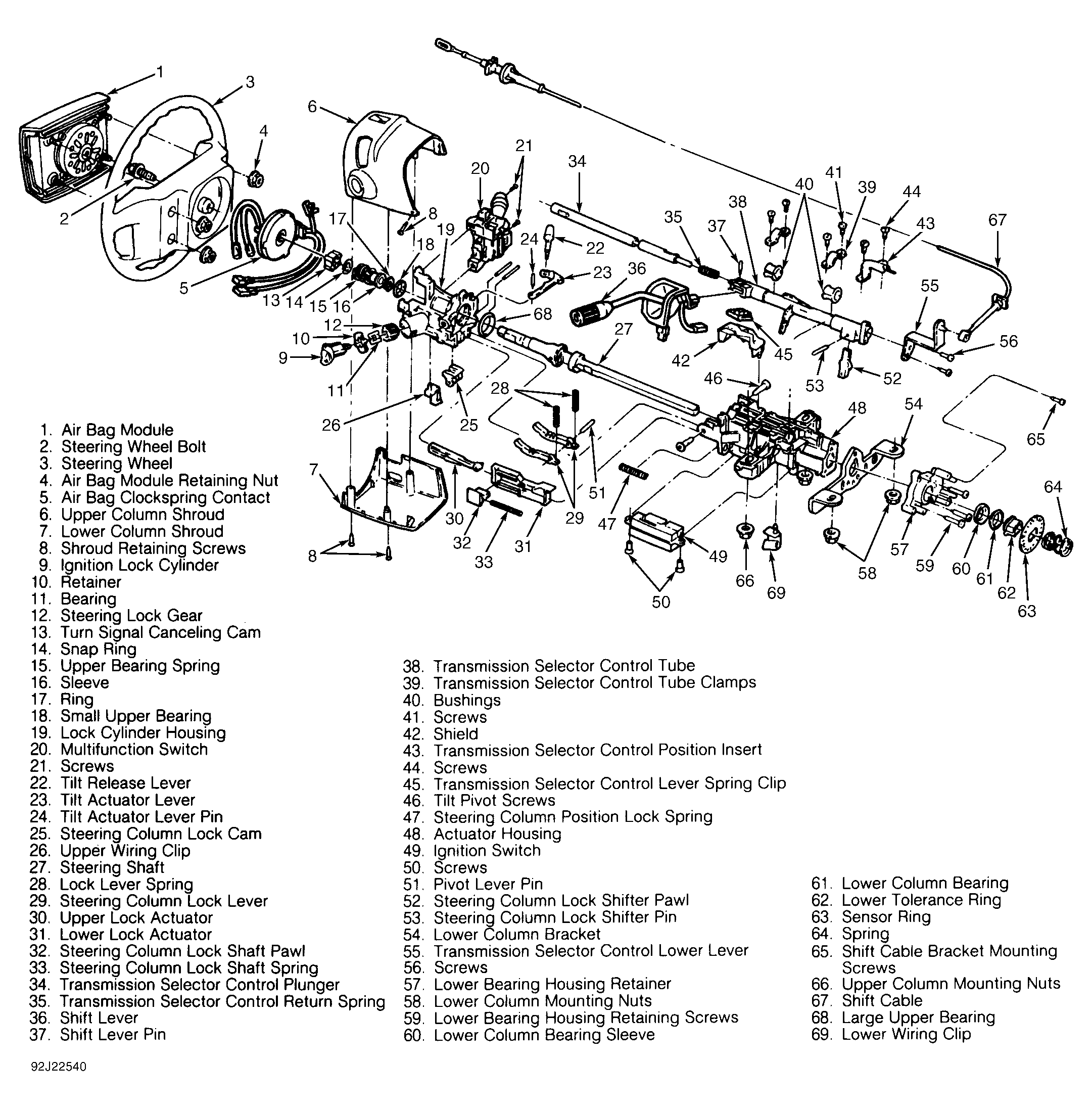 1989 Ford Mustang Radio Wiring Diagram from www.2carpros.com